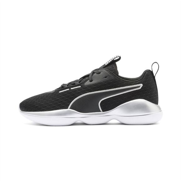 PUMA Women\'s Black Flourish FS Women\'s Training Shoes Sneakers 5.5